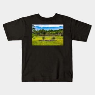 Lupine Field x Nature Photography Kids T-Shirt